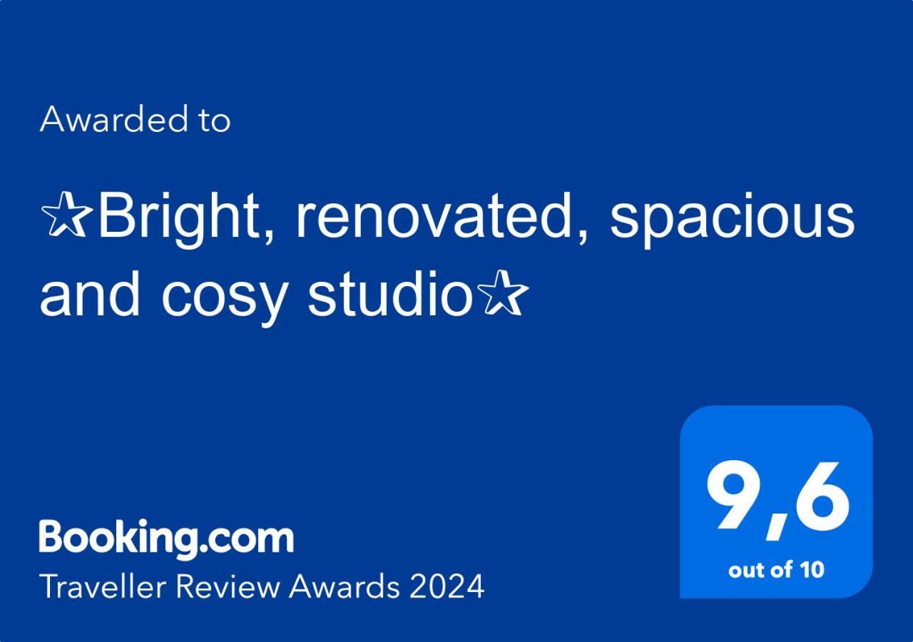 ✰Bright, Renovated, Spacious And Cosy Studio✰ Athens Exterior photo